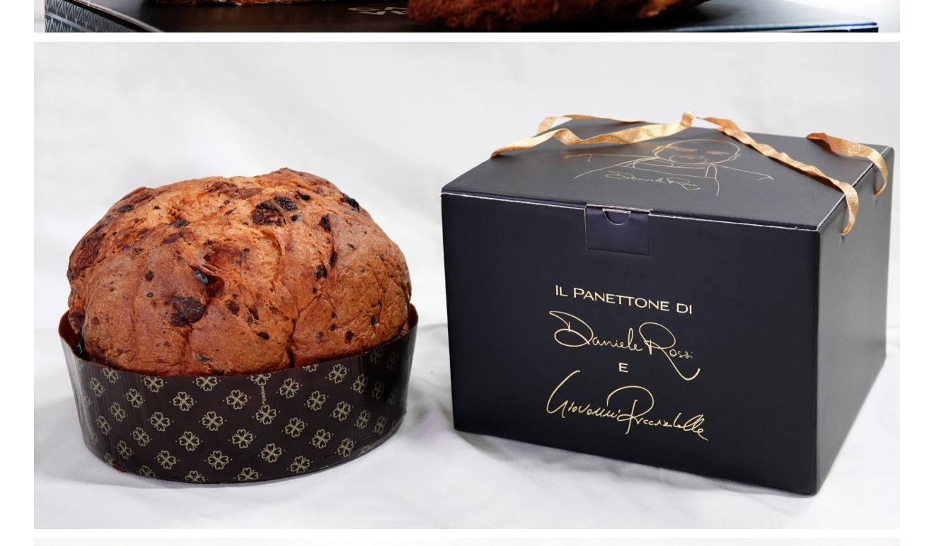 Panettone Artigianale Cioccolato Fondente e Amarena (1KG)